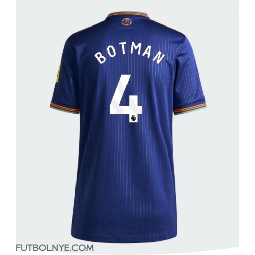 Camiseta Newcastle United Sven Botman #4 Tercera Equipación para mujer 2025-26 manga corta